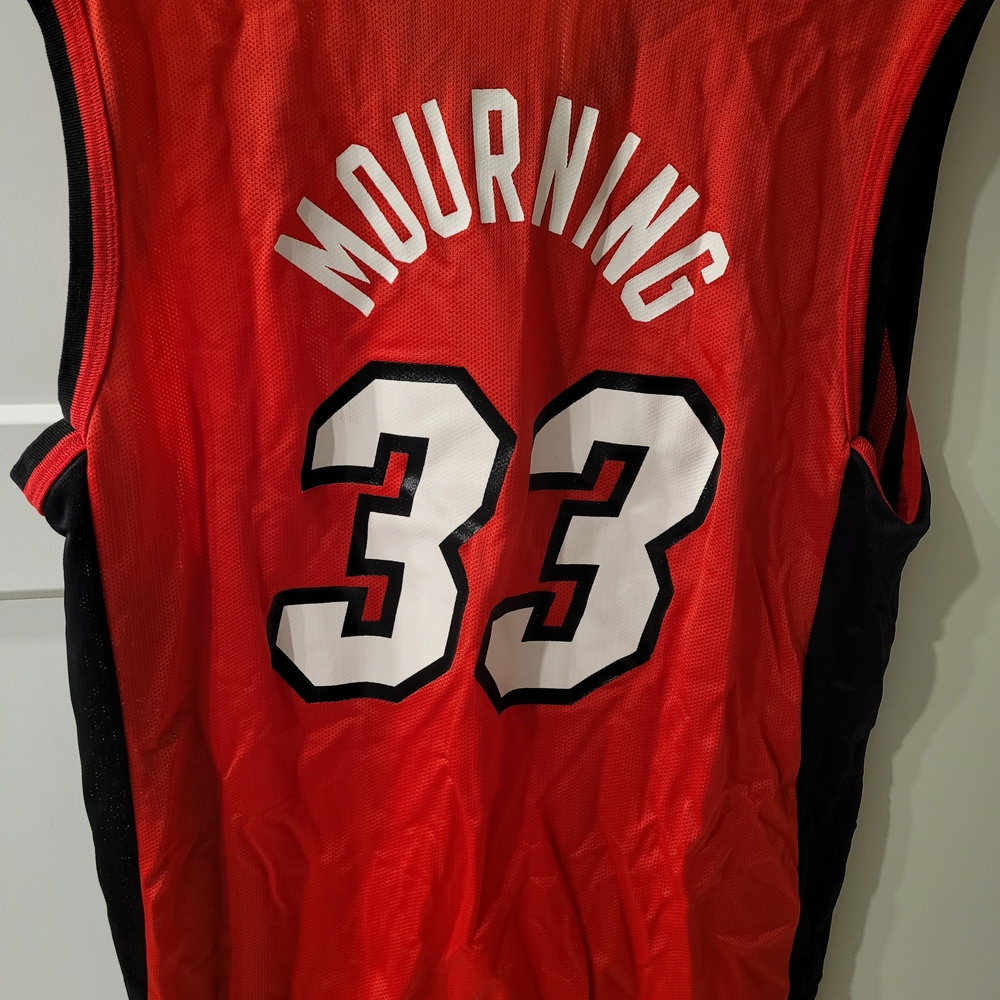 Champion Red and Black Athletic Jersey